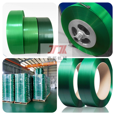 JIATUO Bottle Flakes เครื่องรัดสายรัดสัตว์เลี้ยง 300KW การผลิตสายรัดม้วน