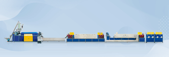 2 สายพาน PP Strap Band Extrusion Line 100kg/h