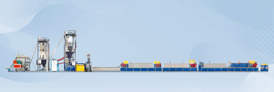 สายการผลิตเครื่องผลิตสายรัด PET โพลีเอสเตอร์ GUGAO Motor 200kg / H