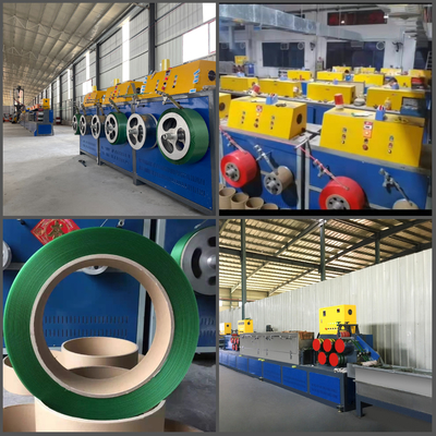 38CrMoALA เครื่องรัดสายรัด PP เครื่องม้วนสายรัด PET Profile Belt Extrusion Line