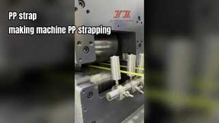 JIATUO เครื่องทำสายรัด PP สายการผลิตพลาสติก PP พร้อมเครื่องม้วนอัตโนมัติ